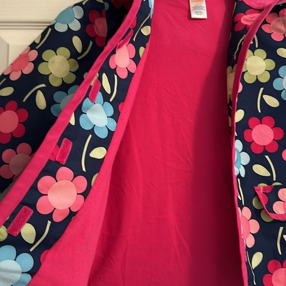 Gymboree Flowered Rain Jacket - Picture 4 of 9